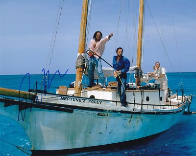 MARIO VAN PEEBLES signed Autogramm 20x25cm JAWS in Person autograph COA