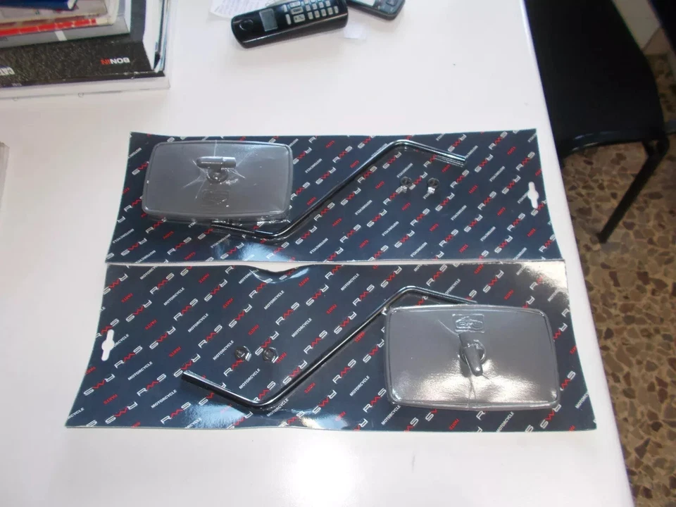 RMS COPPIA SPECCHI RETROVISORE PIAGGIO APE CAR PRIMA SERIE