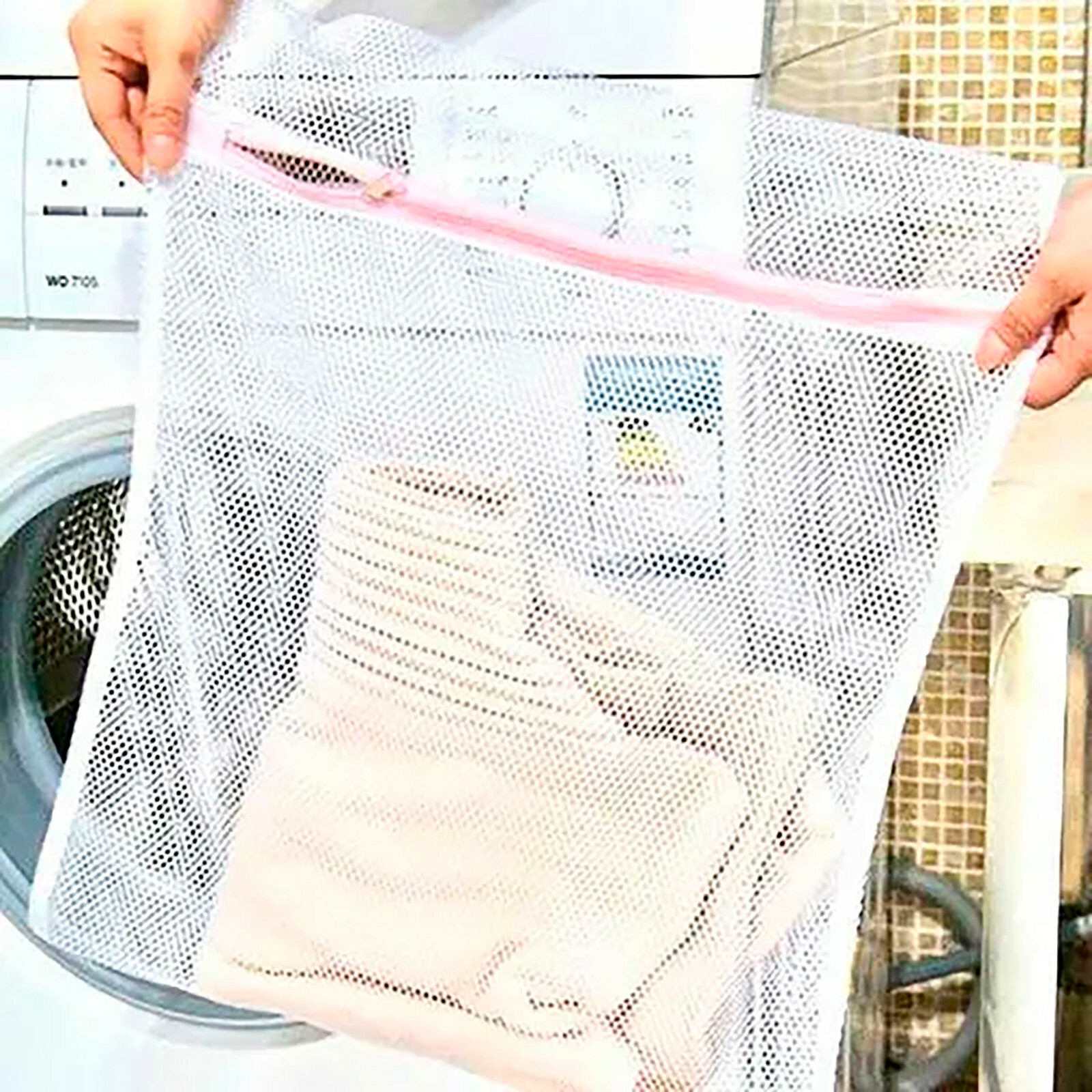 MALLA LAVADORA ROPA 40x50 cm INTERIOR LENCERIA CORTINA | eBay