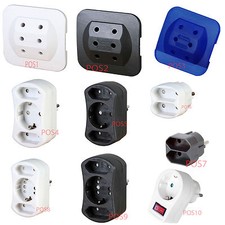 Kopp Steckdosen Adapter Mehrfachadapter  3-fa...