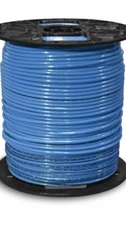 #10 AWG Gauge 600V THHN Stranded Copper Wire UL Listed - Blue 500 FT