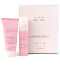 MARY KAY TIMEWISE MICRODERMABRASION PLUS SET PORE MINIMIZE  REFINE FULL SIZE  
