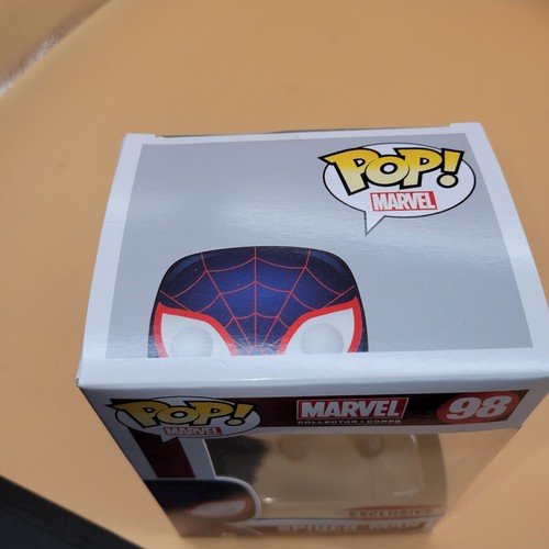 Funko Pop! Vinyl: Marvel - Spider-Man - (Miles Morales) - Marvel Collector Corps - Picture 6 of 7