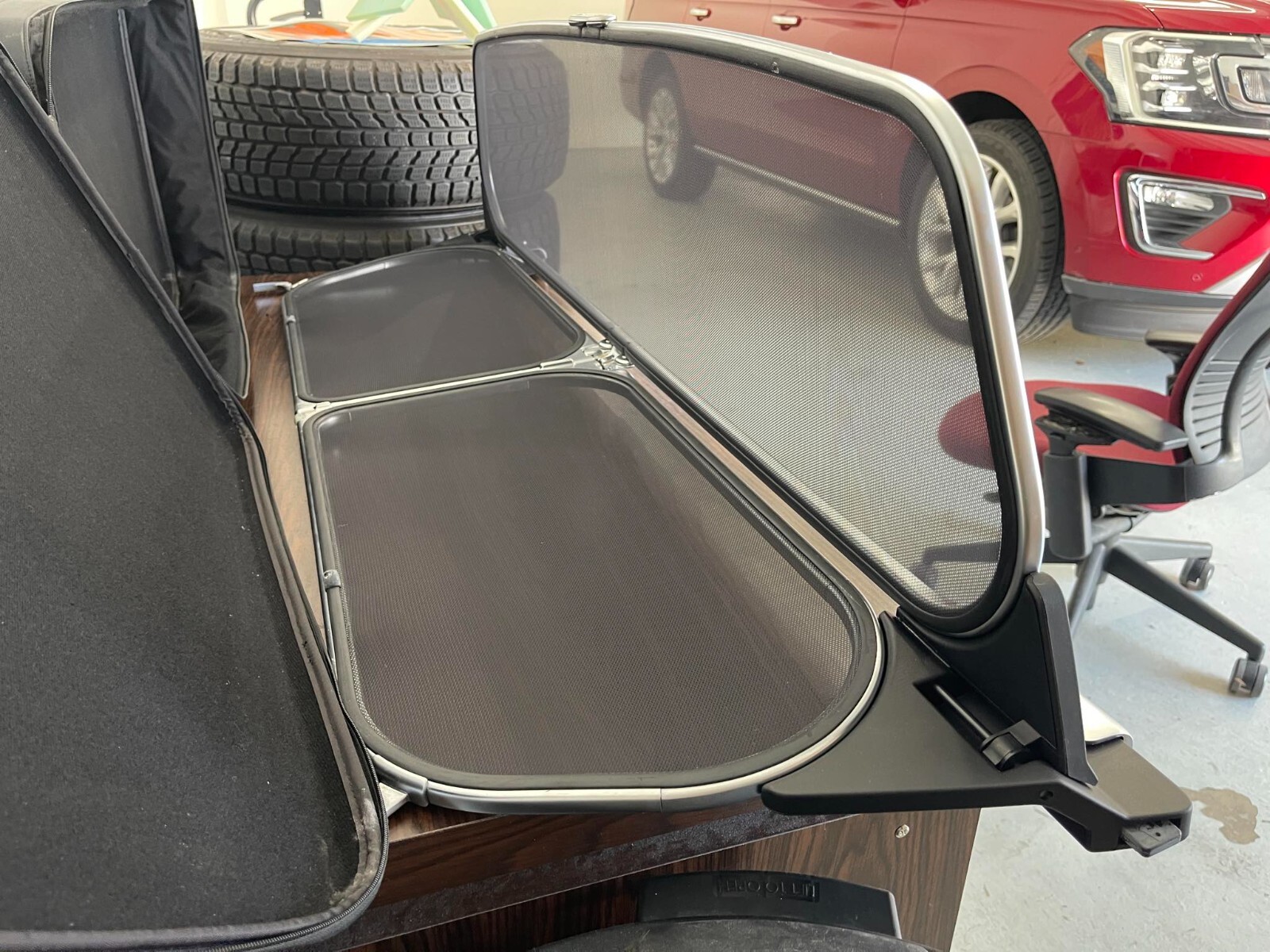 Genuine Bentley GTC Continental Convertible Windscreen wind deflector 23-07 OEM