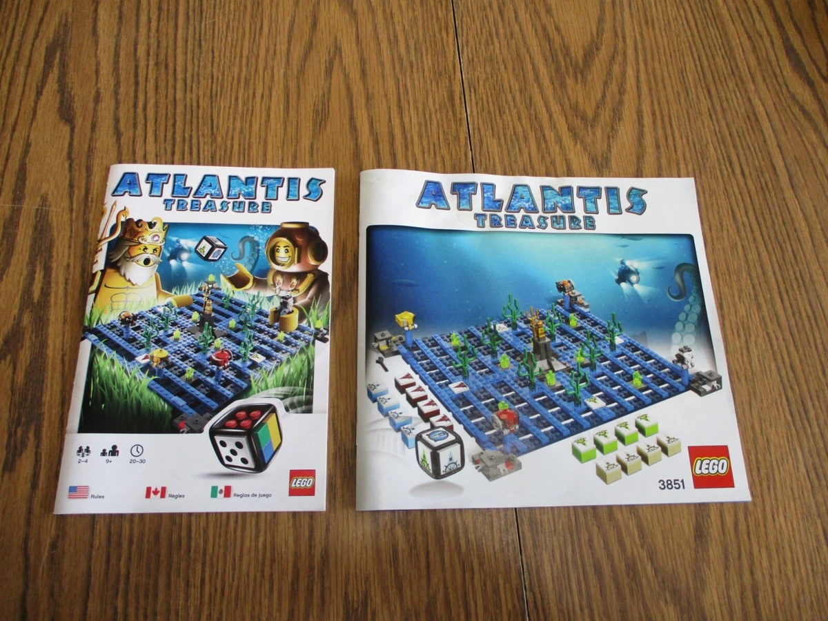 Lego atlantis treasure sale