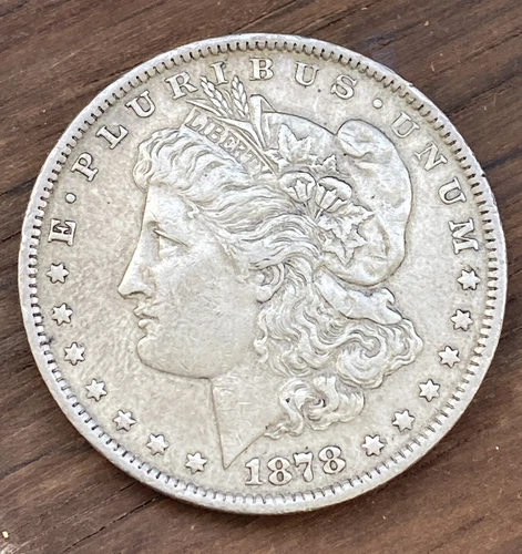 1878 Morgan 1$ Silver Dollar US Mint￼ Very Nice Detail VG Condition