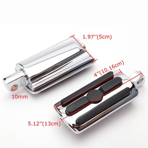 Highway Foot Pegs Pads For Harley Ultra Limited Heritage Softail Road King Glide - Picture 2 of 12