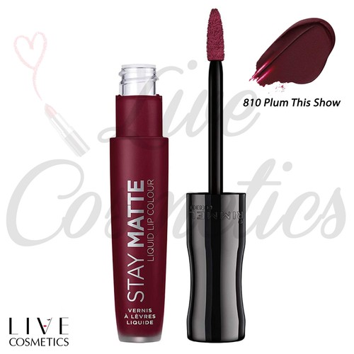 Rimmel Stay Matte Liquid Lip Lipstick, Full Cover *Choose Your Shade* - Picture 13 of 17