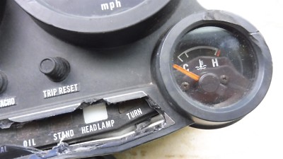 データーランプ 1986 Kawasaki ZX600A Gauges Cluster Dash Lights *For Parts