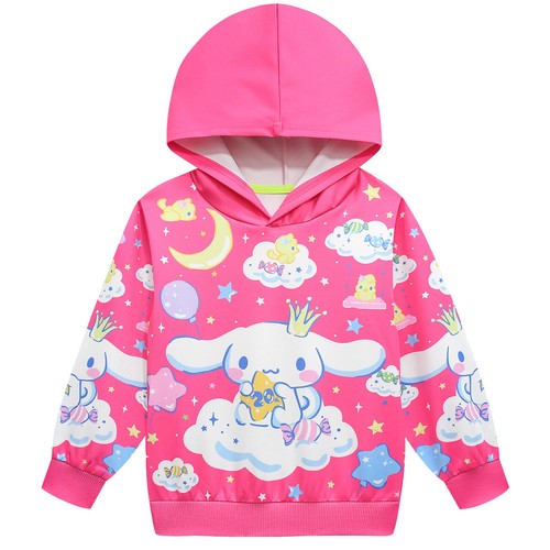 Cinnamon dog 3-10-year-old girls' hoodie boys' pullover hoodie - Picture 9 of 17