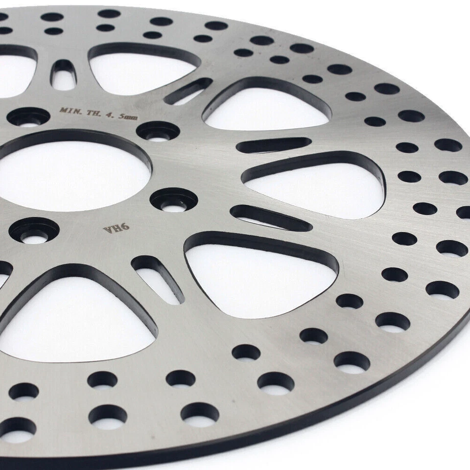 Rotores de freno delanteros traseros de 11,5" con pernos para Harley Heritage Softail Fat Boy 00-14 Foto 4 de 4