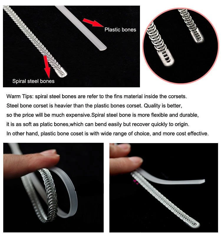 for Women Body Shapewear of Plus Sport latex Trainer Waist Shaper Cincher Corset - Image 3 of 4