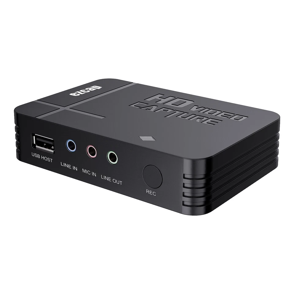 HDMI AV Video Capture Card PC Game Record To USB Disk Drive Mic Line In TV Loop - image 4 of 4