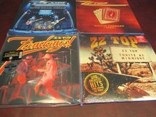 ZZ TOP LIVE VERIFIED FANDANGO & GREAT HITS LIVE + BLUE VINYL TEXAS +GERMANY SET