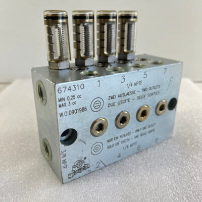Dropsa 674310 Feeder Block Series AG6 - Please See Description