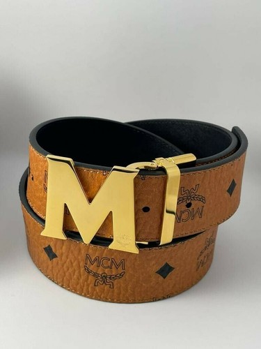 MCM Cognac Brown \u0026 Black Reversible 
