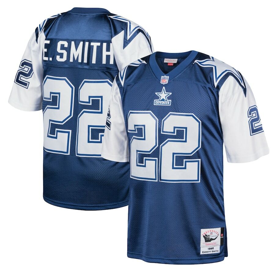 NFL   E.SMITH ユニフォーム Dallas Cowboys Emmitt Smith #22 Mitchell & Ness NFL 1995 Authentic