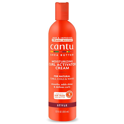 Moisturizing Curl Activator Cream with Shea Butter for Natural Hair, 12 Fl Oz