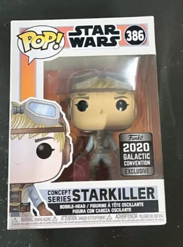 Funko POP!  Starkiller #386 - Star Wars Concept Series - 2020 Galactic Con - NIB