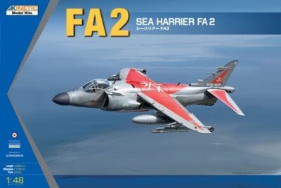 Kinetic 48041 Hawker Siddeley Harrier FA2 Sea Harrier FA 2 Maßstab 1:48