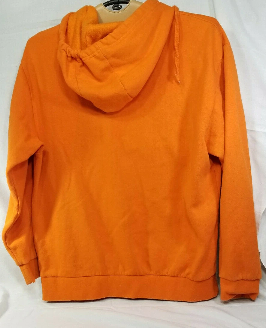 Volcom Orange Full Zip Hoodie Jacket Size M