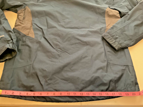 EDDIE BAUER Weatheredge Falcon Logo Blau Allwetter Zip Hoodie Jacke Herren (M) - Bild 22 von 24