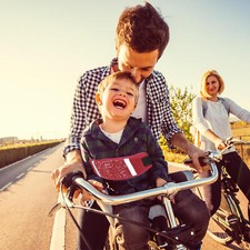 Children Kids Motorcycle Safety Harness Bike Front Back Seat Belt Adjustable New