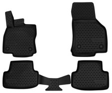 3D Custom Fit Floor Liners for SEAT Leon III, 2012-2020, Typ 5F, 4 pcs.