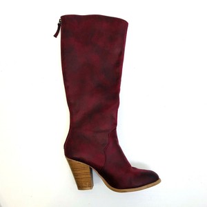ebay burgundy boots