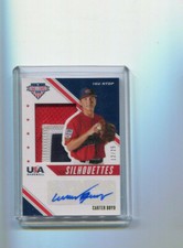 2020 Stars and Stripes 16U Team Silhouettes Carter Boyd Auto Patch 12/25