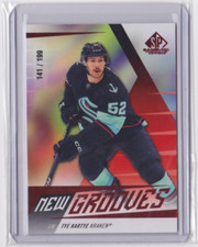 2023-24 UD SP GAME USED NEW GROOVES RED PARALLEL /199 TYE KARTYE #NG-16 KRAKEN