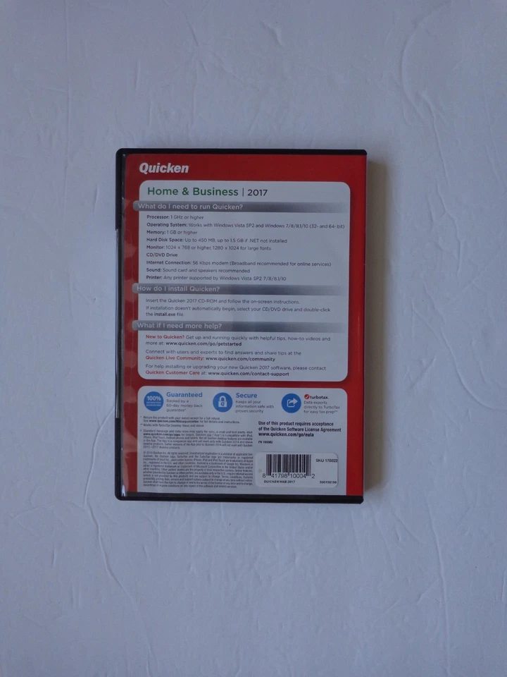 Quicken 2017 Home & Business For Windows Vista SP2, Windows 10, 7, 8, 8.1 - Image 2 of 3
