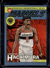 2020-21 Panini Donruss Rui Hachimura Net Marvels #8 Wizards
