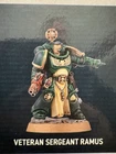 Warhammer 40k Space Marine Heroes Series 6 Veteran Sergeant Ramus New NO BOX