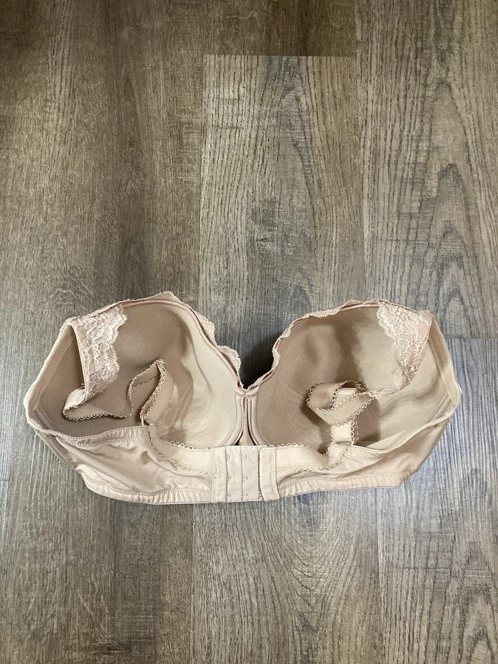 Sujetador Le Mystere Beige Cobertura Completa Talla 36F Foto 4 de 4