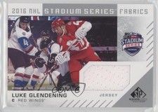 2016 SP Game Used Stadium Series Fabrics Col vs Det Luke Glendening #RW-LG 1vd