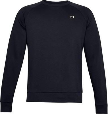 NEW Men's Under Armour Rival Fleece Crew Sweatshirt Black Size XLarge MSRP $50