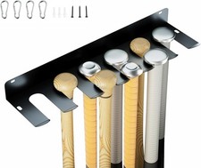 Bat Rack for Wall,Baseball Holder Storage 1pcs, black