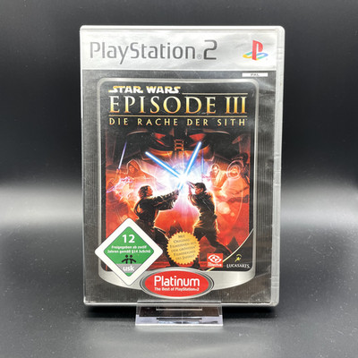 Star Wars Episode 3 Die Rache der Sith Platinum, PlayStation 2 PS2 PAL CIB