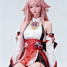 Genshin Impact Yae Miko Model Weyland Bioscience Studio Pre-order H70CM Silicone