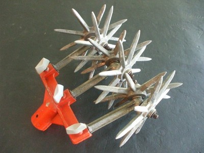 VINTAGE GARDEN WEASEL CULTIVATOR HEAD WEST GERMANY