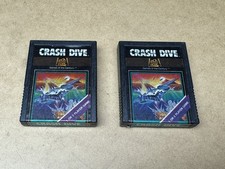 Crash Dive Atari 2600 Game Tested Working PAL...