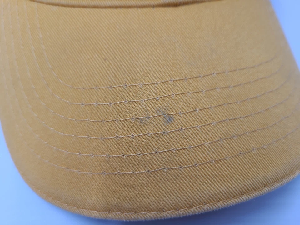 Gorra de golf Cobra ajustable con tirantes de algodón informal logotipo papá hombres mujeres amarilla Foto 4 de 4