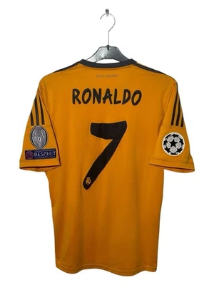 ADIDAS REAL MADRID 2013-2013 THIRD UCL RONALDO 7 JERSEY CAMISETA TRIKOT MAGLIA M - Photo 1/4