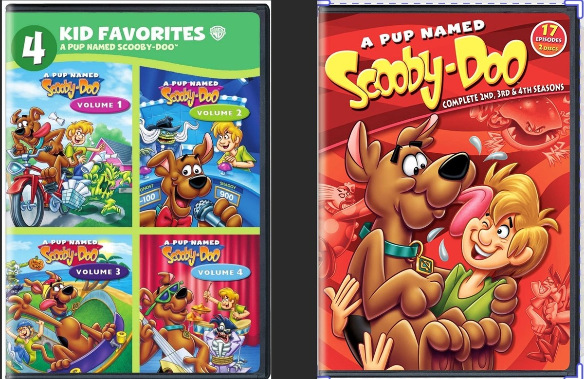 A Pup Named Scooby-Doo Complete Series Season 1-4,Vol.1-7,2 DVD