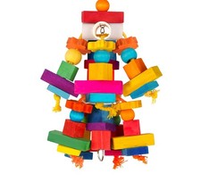 Large Parrot Toys Bird Toy Set for Cockatoos Macaws African Grey Amazon Parrot