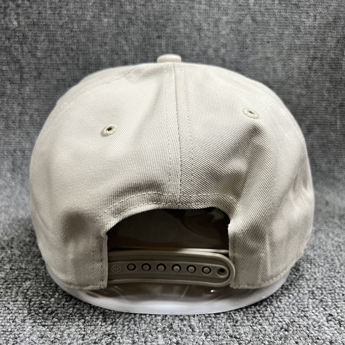 '47 Brand Cooperstown Collection Snapback Cap Cream Adjustable Hat