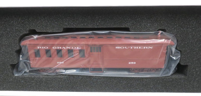 NEW! Sn3 PBL R.G.S. Outfit Car #271 Red Factory Painted W/ Interior and Lighting