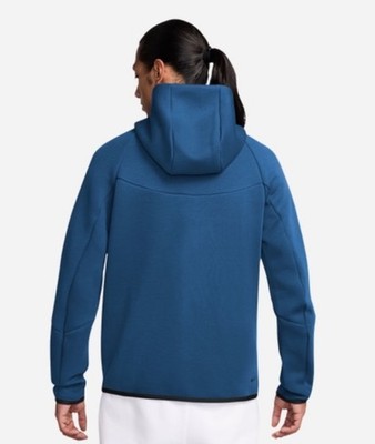 Nike Tech Fleece Windrunner Full-Zip Hoodie Blue Black HV0949-476