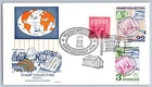 #2200 Stamp Collecting FDC Gamm Cachet Combo w/Sweden & #836, Smithsonian Cancel